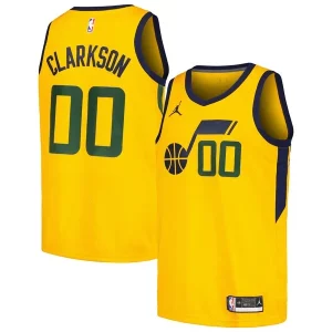 Premium Jordan Clarkson Utah Jazz Jordan Brand Swingman Player Jersey Statement Edition Yellow