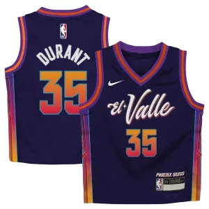Premium Kevin Durant Phoenix Suns Nike Preschool Swingman Replica Jersey City Edition Purple