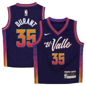 Premium Kevin Durant Phoenix Suns Nike Toddler 2023/24 Swingman Replica Jersey City Edition Purple