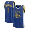 Premium Kyle Anderson Golden State Warriors Youth Fast Break Replica Player Jersey Icon Edition Royal