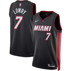 Premium Kyle Lowry Miami Heat Nike Unisex Swingman Jersey Icon Edition Black