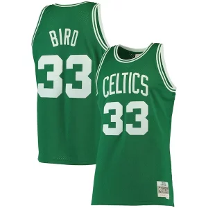 Premium Larry Bird Boston Celtics 1985/86 Big & Tall Hardwood Classics Swingman Jersey Kelly Green