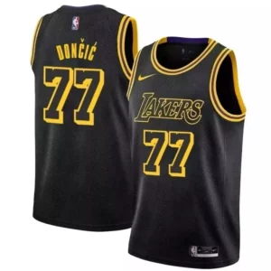 Premium Luka Dončić Los Angeles Lakers Nike Mamba Edition Jersey Black