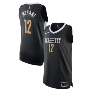 Premium Nike Ja Morant Memphis Grizzlies Authentic Jersey City Edition Black
