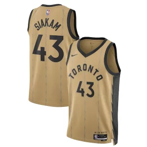 Premium Pascal Siakam Toronto Raptors Nike Unisex 2023/24 Swingman Jersey Gold City Edition