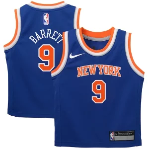 Premium RJ Barrett New York Knicks Nike Preschool Swingman Player Jersey Icon Edition Blue
