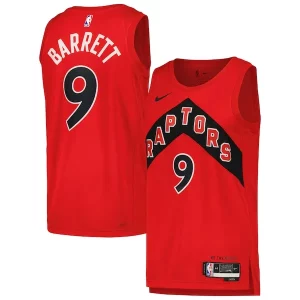 Premium RJ Barrett Toronto Raptors Nike Unisex Swingman Player Jersey Icon Edition Red