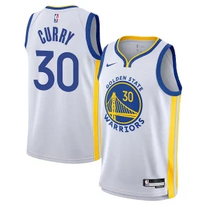 Premium Stephen Curry Golden State Warriors Nike Youth Swingman Jersey Association Edition White