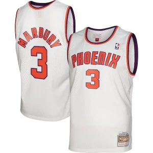 Premium Stephon Marbury Phoenix Suns 2001/02 Hardwood Classics Swingman Jersey White