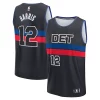 Stunning Tobias Harris Detroit Pistons Youth Fast Break Player Jersey Statement Edition Black