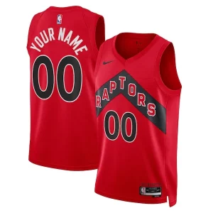 Premium Toronto Raptors Nike Unisex Swingman Custom Jersey Red Icon Edition