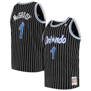 Premium Tracy McGrady Orlando Magic 2003/04 Big & Tall Hardwood Classics Swingman Jersey Black/Blue
