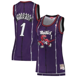 Premium Tracy McGrady Toronto Raptors Women's 1998/99 Hardwood Classics Swingman Jersey Purple
