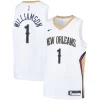 Premium Zion Williamson New Orleans Pelicans Nike Youth Swingman Player Jersey Association Edition White/Navy