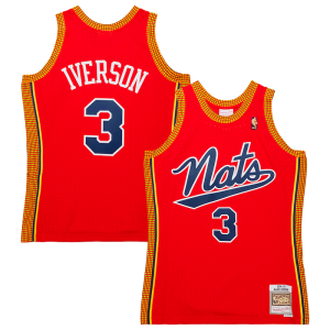 Gorgeous Allen Iverson Philadelphia 76ers 2004/05 Hardwood Classics Swingman Jersey Red