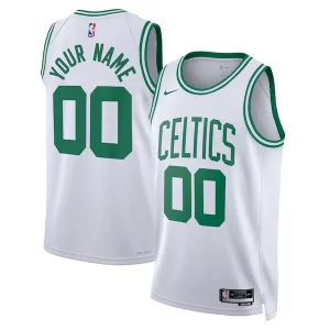 Stunning Boston Celtics Nike Unisex Swingman Custom Jersey White Association Edition