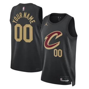 Stunning Cleveland Cavaliers Jordan Brand Unisex 2022/23 Swingman Custom Jersey Statement Edition Black