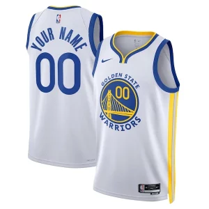Stunning Golden State Warriors Nike Unisex Swingman Custom Jersey White Association Edition