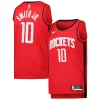 Stunning Jabari Smith Jr. Houston Rockets Nike Unisex Swingman Jersey Icon Edition Red