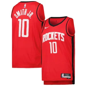 Stunning Jabari Smith Jr. Houston Rockets Nike Unisex Swingman Jersey Icon Edition Red