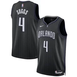 Stunning Jalen Suggs Orlando Magic Nike Unisex 2022/23 Swingman Jersey City Edition Black