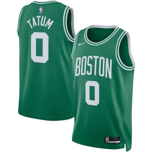 Stunning Jayson Tatum Boston Celtics Nike Unisex Swingman Jersey Icon Edition Kelly Green