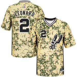 Stunning Kawhi Leonard San Antonio Spurs adidas Pride Replica Jersey Camo