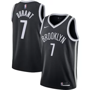 Stunning Kevin Durant Brooklyn Nets Nike 2020/21 Swingman Jersey Black Icon Edition