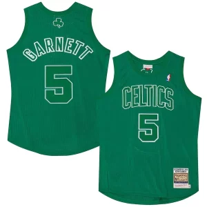 Stunning Kevin Garnett Boston Celtics 2012 Authentic Player Jersey Kelly Green