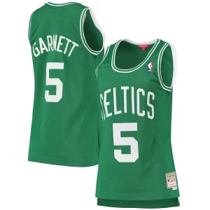 Stunning Kevin Garnett Boston Celtics Women's 2007 08 Hardwood Classics Swingman Jersey Kelly Green