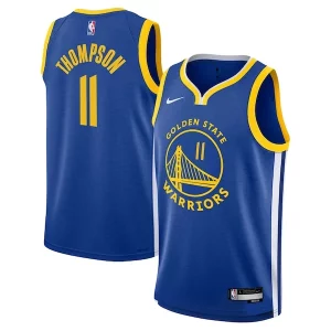 Stunning Klay Thompson Golden State Warriors Nike Youth Swingman Jersey Icon Edition Royal