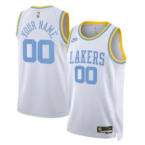 Stunning Los Angeles Lakers Nike Unisex 2022/23 Custom Swingman Jersey Classic Edition White