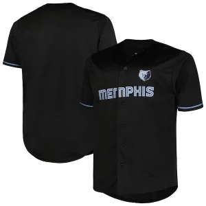 Stunning Memphis Grizzlies Profile Big & Tall Pop Jersey Black