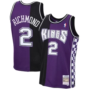 Stunning Mitch Richmond Sacramento Kings 1994/95 Hardwood Classics Swingman Jersey Purple