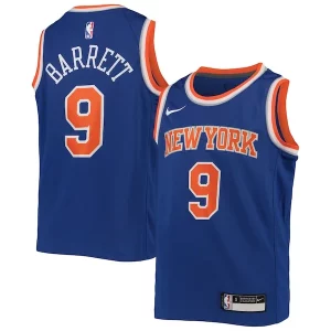 Stunning RJ Barrett New York Knicks Nike Youth Swingman Jersey Icon Edition Royal