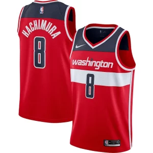 Stunning Rui Hachimura Washington Wizards Nike Swingman Jersey Red