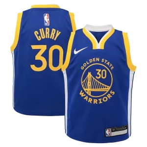 Gorgeous Stephen Curry Golden State Warriors Nike Preschool Dri FIT Swingman Player Jersey Icon Edition Royal
