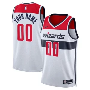 Stunning Washington Wizards Nike Unisex Swingman Custom Jersey White Association Edition