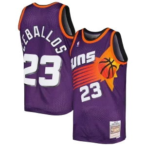 Stylish Cedric Ceballos Phoenix Suns 1992/93 Hardwood Classics Swingman Jersey Purple