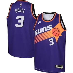 Stylish Chris Paul Phoenix Suns Nike Youth 2022/23 Swingman Jersey Purple Classic Edition