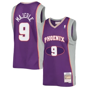 Stylish Dan Majerle Phoenix Suns 2001/02 Hardwood Classics Swingman Jersey Purple