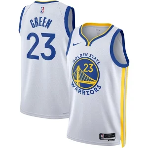 Stylish Draymond Green Golden State Warriors Nike Unisex Swingman Jersey Association Edition White/Royal