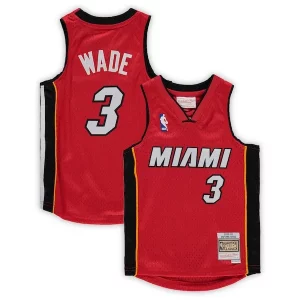 Stylish Dwyane Wade Miami Heat Preschool 2005 06 Hardwood Classics Player Jersey Red