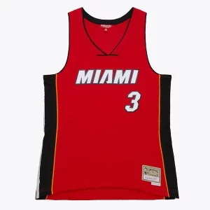 Stylish Dwyane Wade Miami Heat Women's 2005/06 Hardwood Classics Swingman Jersey Red