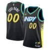 Stylish Indiana Pacers Nike Unisex 2023/24 Custom Swingman Jersey Black City Edition