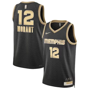 Stylish Ja Morant Memphis Grizzlies Nike Unisex Select Series Swingman Jersey聽鈥?Black