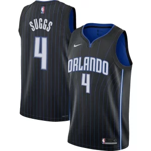 Stylish Jalen Suggs Orlando Magic Nike Youth Swingman Jersey Icon Edition Black