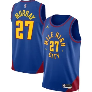 Stylish Jamal Murray Denver Nuggets Jordan Brand Unisex Swingman Jersey Statement Edition Blue