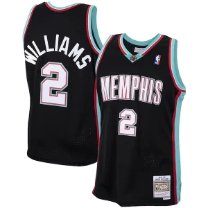 Stylish Jason Williams Memphis Grizzlies 2001/02 Hardwood Classics Swingman Jersey Black