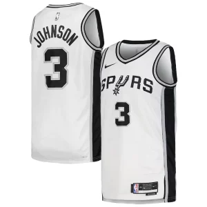 Stylish Keldon Johnson San Antonio Spurs Nike Unisex Swingman Jersey Association Edition White